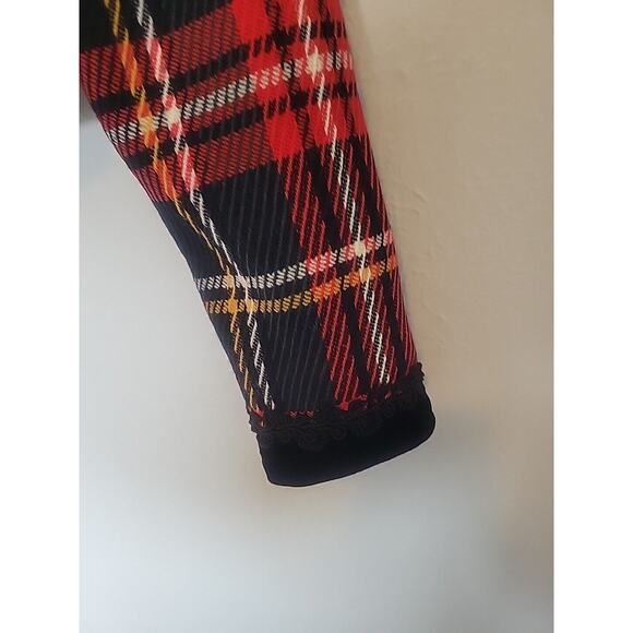 Vintage Nipon Night Plaid Blazer Sz 4 - Picture 5 of 16